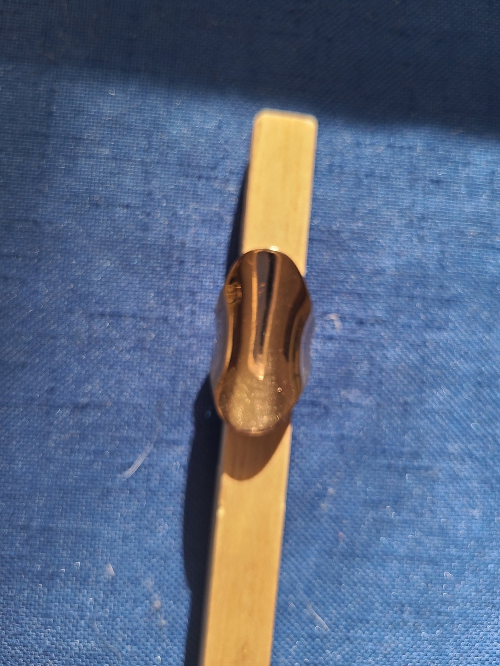 Bronzo Italia Saddle Ring Sz 7